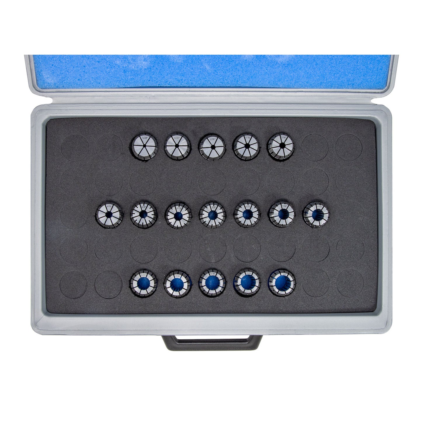 ER25 1/8-5/8 17PC COLLET SET