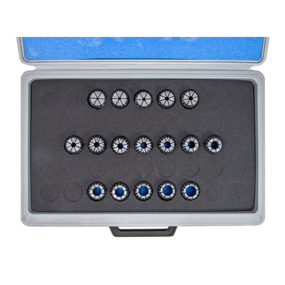 ER25 1/8-5/8 17PC COLLET SET