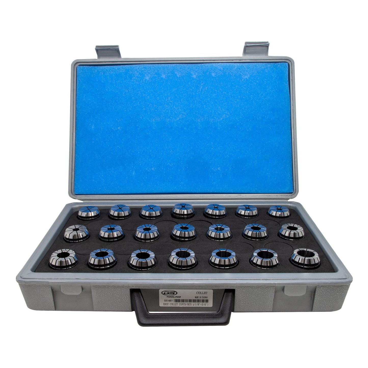 ER32 1/8"-3/4" 21pc. Collet Set