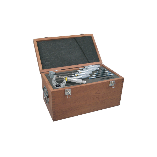 Jeu de micromètres extérieurs à vernier - jeu de 6 pièces