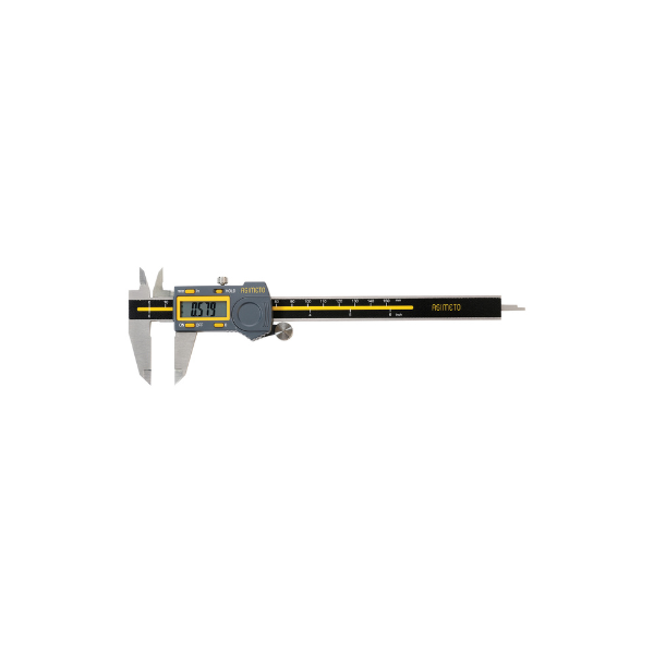 0-6" /150MM WITH THUMBWHEEL ASIMETO DIG. CALIPER LRG FACE