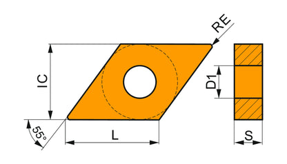 DNMG 431-SF:T6310 (10pcs)